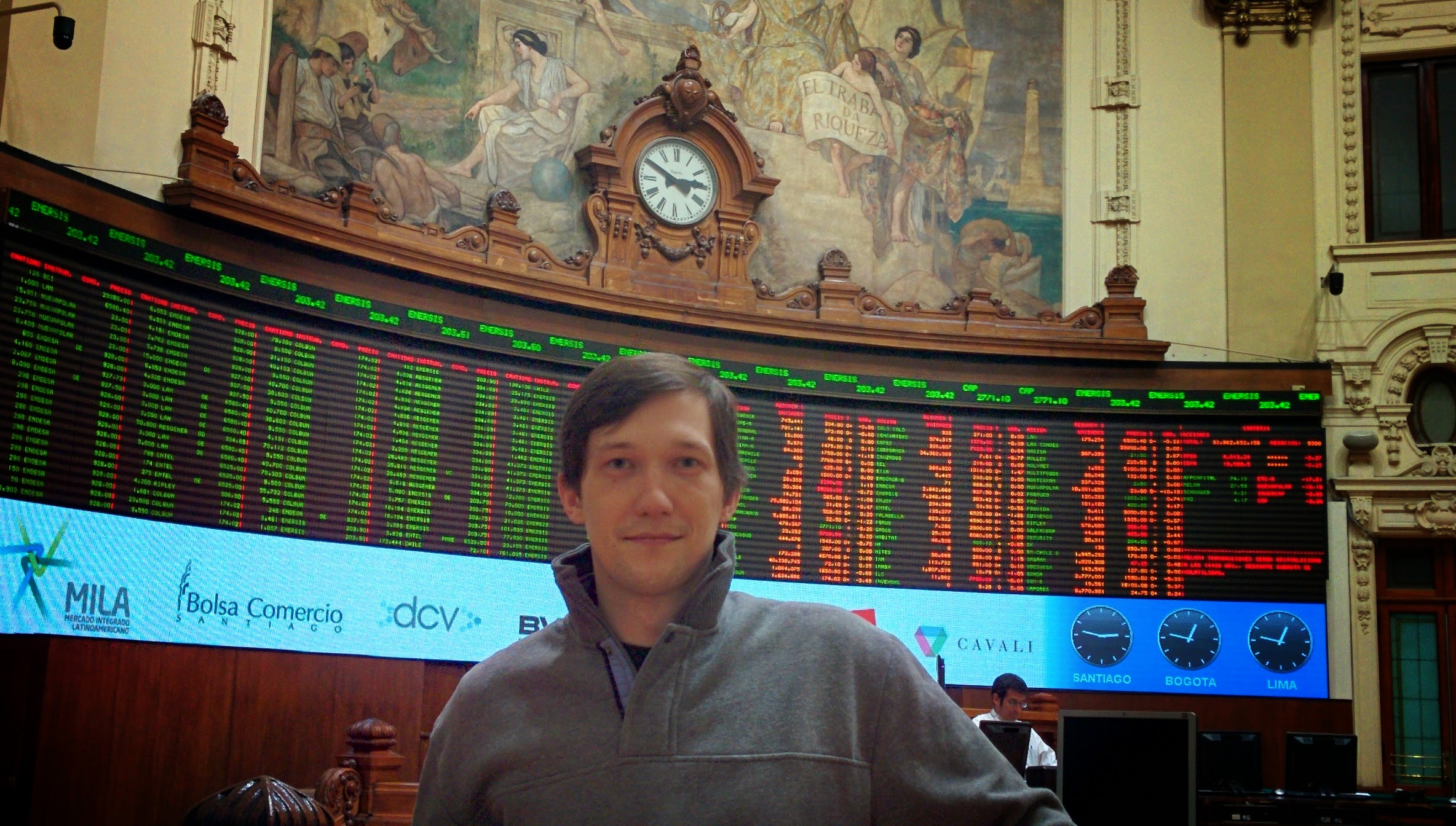 The Santiago, Chile Stock Exchange